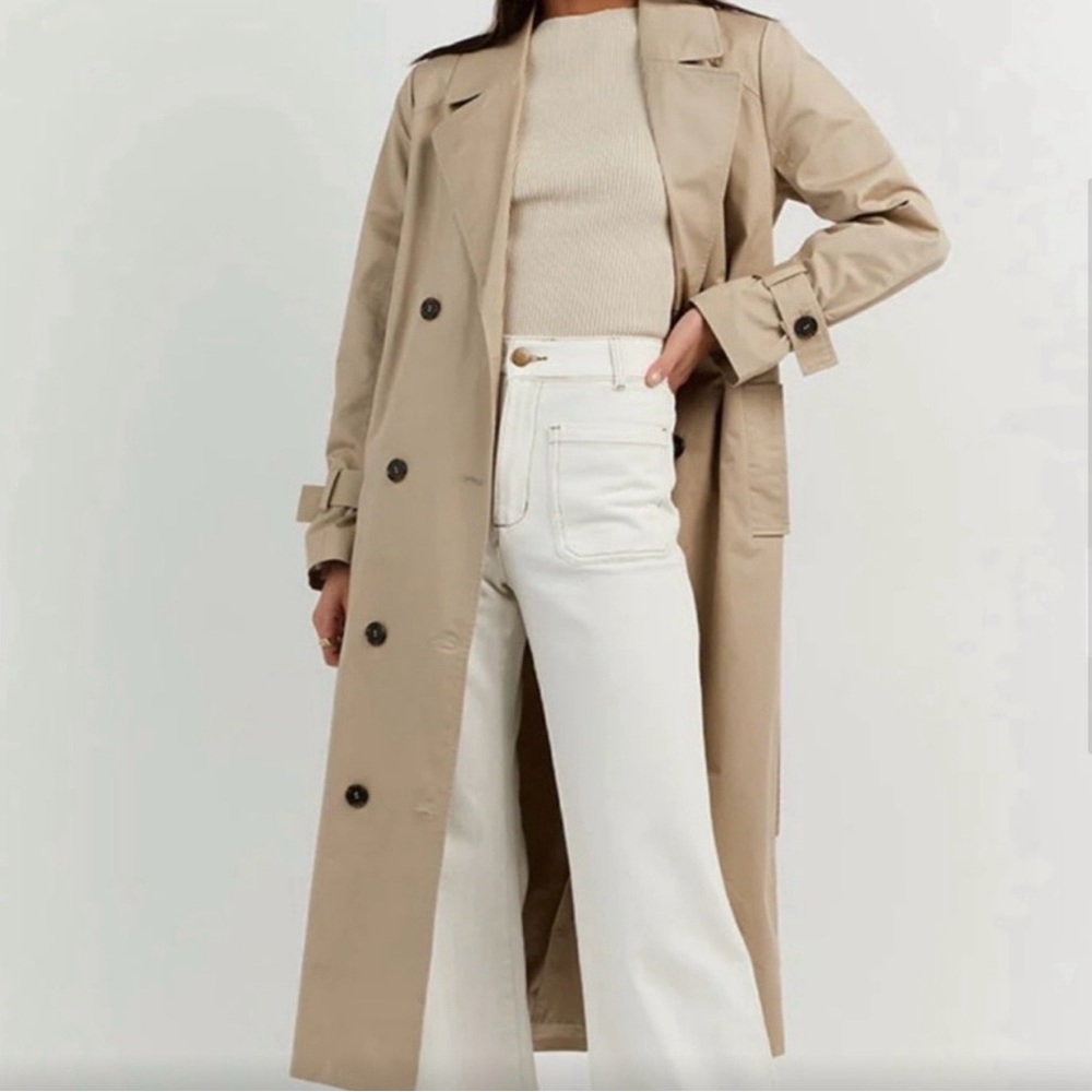 NWT DISSH foster stone trench coat!